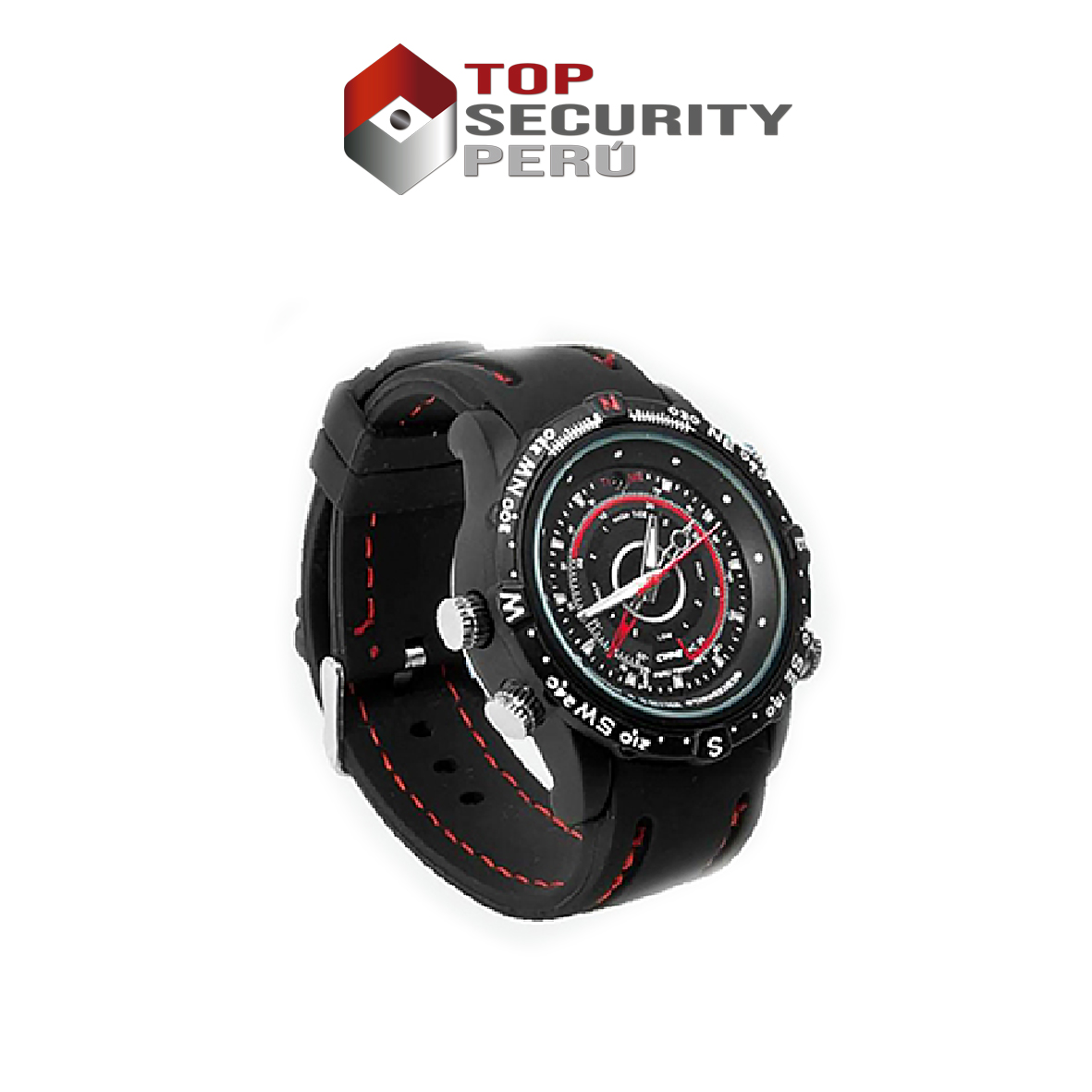 Reloj deportivo con camara espia 8Gb - Top Security Perú