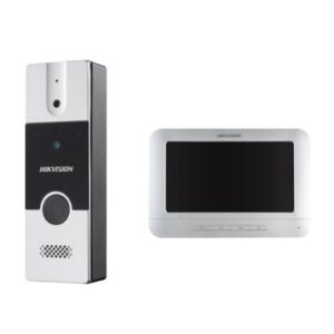 DS-KIS202T - KIT VIDEOPORTERO ANALOGO 1 DS-KIS202T - KIT VIDEOPORTERO ANALOGO - Imagen 1