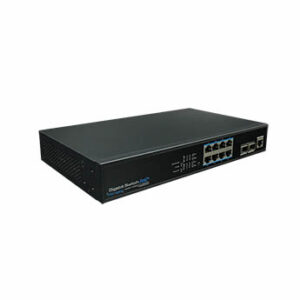 UTP3-GSW0802S-MTP150 - SWITCH 8 PUERTOS GIGABIT ADMINIS POE, 2 UPLINK - Imagen 1
